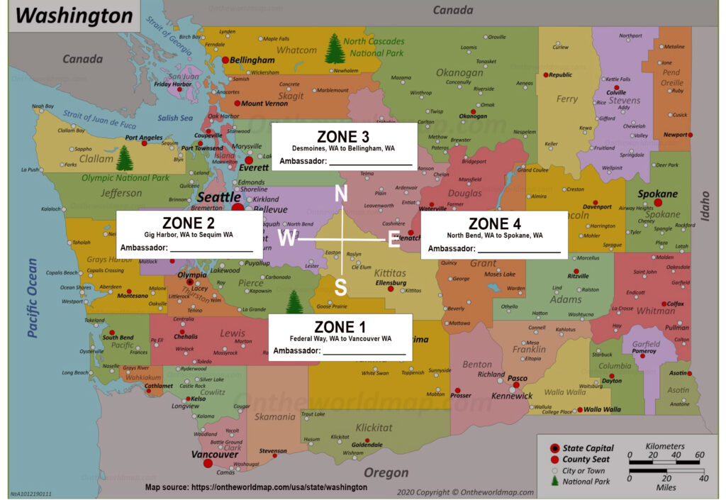 BAWA Zones-Washington State